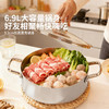 摩登主妇双面鸳鸯火锅锅具家用不粘电磁炉通用加厚不锈钢火锅炉 商品缩略图2