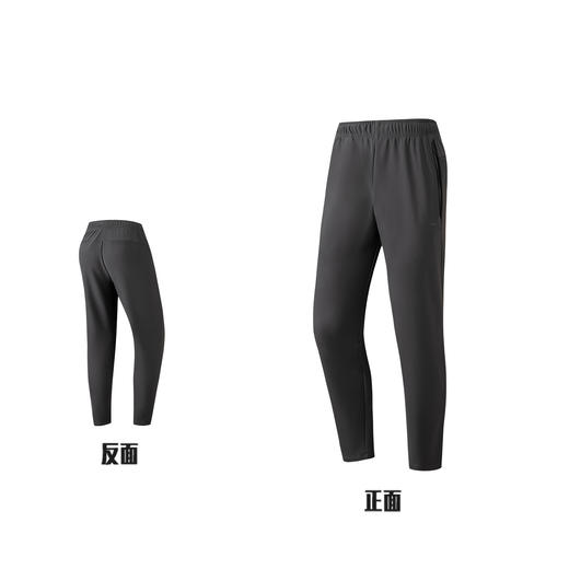 超级安踏经编加绒运动裤男子秋冬保暖长裤休闲针织裤152547303U 商品图4