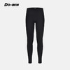 多威秋冬薄绒保暖男女高弹跑步运动户外压缩裤3552180 商品缩略图0