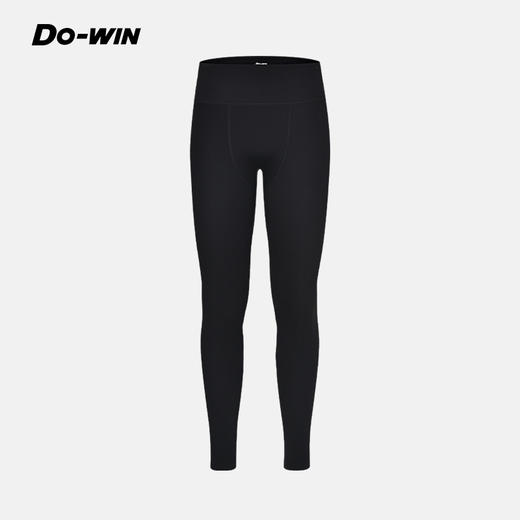 多威秋冬薄绒保暖男女高弹跑步运动户外压缩裤3552180 商品图0