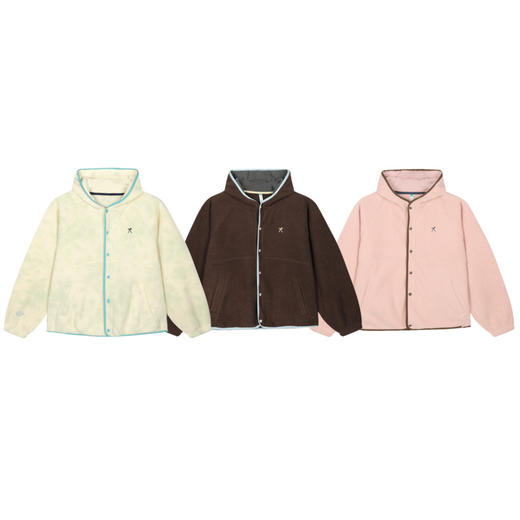 【年终特价❗爱棵米摇粒绒系列G场多出来的库存，最后余量❗】ACMEITEM爱棵米女士摇粒绒连帽外套GAG2210443G/GAG2210403G 商品图4