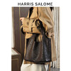 Harris Salome头层牛皮复古大容量通勤单肩斜挎包 商品缩略图2