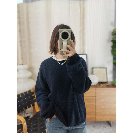 【非质量问题不退换】眼里星光  山羊绒白厂丝混纺 康宝莱 圆领羊绒毛衫 高精尖货 你值得拥有 商品图1