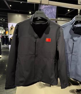 安踏冠军2025年冬季新款男士立领行政商务夹克专柜正品152540636