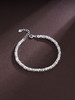 子佩集S925银【浅安时光】手链【SL443】纯银钱串圆环腰缠万贯碎银几两盘缠盘缠2504 商品缩略图0