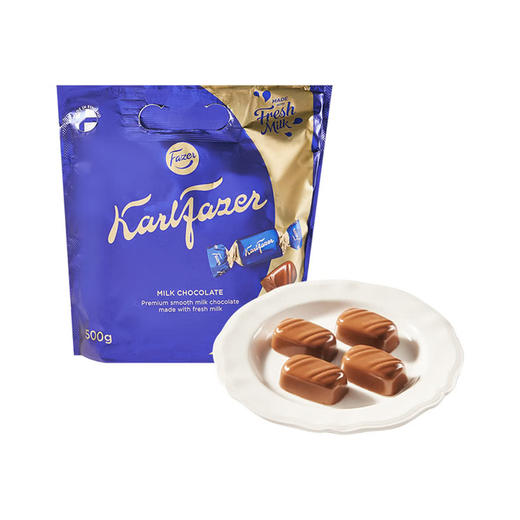 MM 山姆 Karl Fazer芬兰进口 牛奶巧克力制品 500g 商品图0
