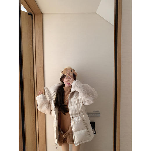 金蘑菇菇 在暴雪时分 Moncl*私服羽绒服 / 三星鸭绒 没有帽子很方便 商品图6