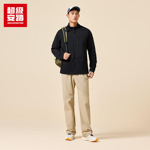 超级安踏焱绒衣 | 轻磨毛抓绒衣男秋户外保暖内胆外套152546702U 商品图6