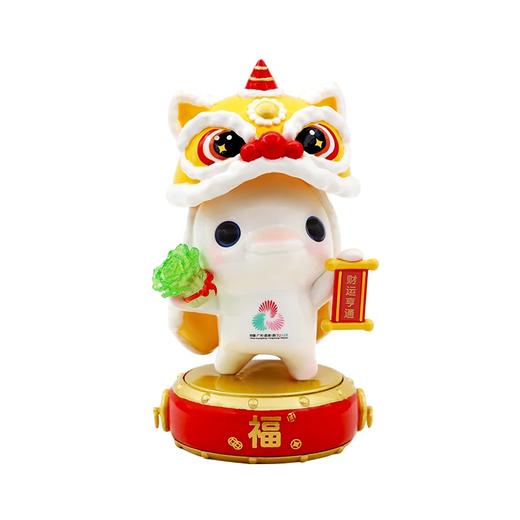 【官方正品】狮来运转十五运会醒狮手办车载摆件 全运会喜洋洋乐融融 商品图4