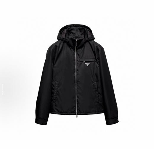 PD-C （男款）三角标（可拆卸帽）棉服夹克 商品图0