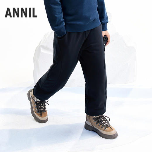 【实体店同款】男童全腰针织棉裤冬季新款安奈儿童装AB546054 商品图0