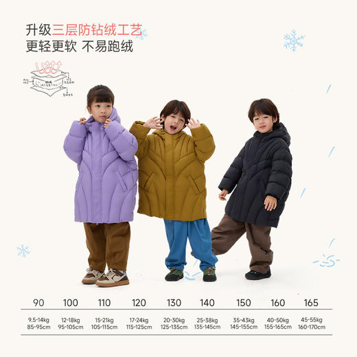 【Q21品牌直发】嘎嘎羽绒哑光长款外套 商品图4