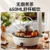 [屁侠推荐]斗禾围炉煮茶器DH-ZC01 无烟煮茶烤果 远红外加热 27cm烤盘可煮可烤 不挑器具含650ml玻璃壶 3H长效保温 商品缩略图3