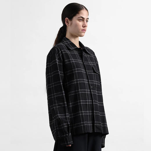 YMC WRAY SHIRT 英伦风女装羊毛格纹长袖衬衫 商品图1