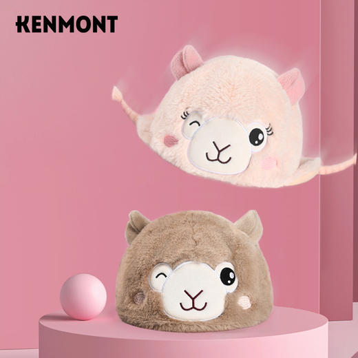 【福利款】卡蒙卡通儿童护耳毛绒帽KM-4678 | 双色设计、萌趣造型、男女宝宝通用、护耳厚实保暖【HZ】 商品图5