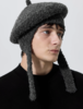 Simple Project/A25267/羊毛圈圈纱“乌贼”贝蕾帽 商品缩略图0