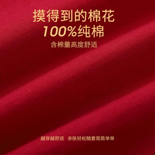 J1-【100%纯棉】男款空调房结婚必备运势加倍鸿运家居服     琴瑟之好/龙门精神 商品图2