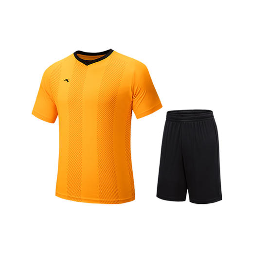 超级安踏男子速干足球套装透气亲肤比赛服运动短袖短裤152541201U 商品图2