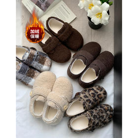 【YW】无忧购内增高加绒玛丽珍毛毛鞋女外穿冬季新勃肯鞋厚底棉鞋MIS-3768（截单后3-5天发货）