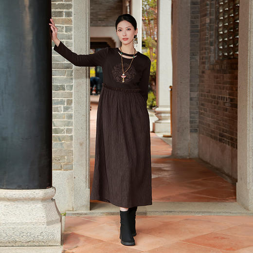 漠日颂歌民族风连衣裙 | 现货加急发 商品图1