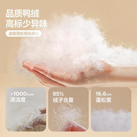 【三防】迷你巴拉男女童防风保暖亲子羽绒服宝宝立领羽绒外套 商品图4