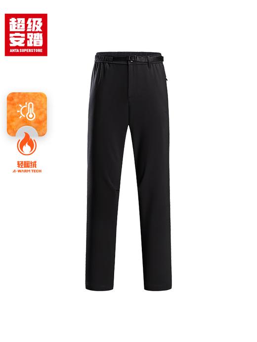 超级安踏户外防泼水加绒长裤男秋冬保暖运动裤工装裤子152546502U 商品图0