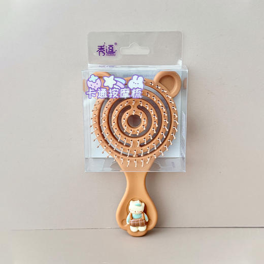 可爱少女心熊头按摩梳梳子-纪念日百货门店同款167948733 商品图1