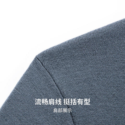 【门店新品&含羊毛】圣得西男休闲毛衫25年冬季新款圆领百搭毛衣 商品图8