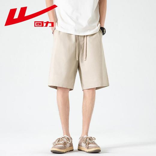 回力工装短裤男2025夏季新款宽松休闲五分裤潮牌薄款透气运动裤子 商品图5