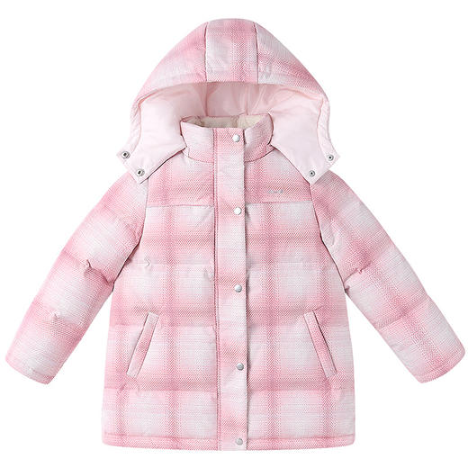 【实体店同款】女童中长款羽绒服冬季新款安奈儿童装AG545403 商品图5
