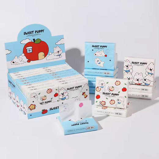 可爱小狗印花抽纸-纪念日百货门店同款168046766 商品图0