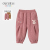 Cucutas女幼童长裤CY25WIW621卡其/粉红（90#-130#） 商品缩略图3
