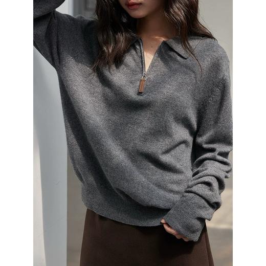 苏格兰暖羊毛Polo衫 商品图1