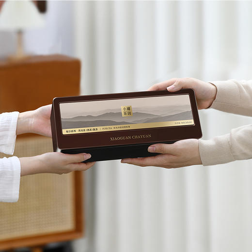 小罐茶悦享礼盒普洱熟茶散茶茶叶199元24袋装马口铁礼盒 商品图1