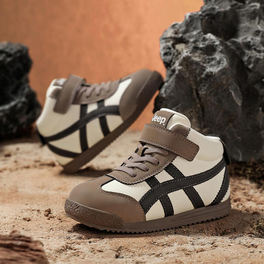 心选丨JEEP儿童高帮运动鞋（单款/加绒款） 商品图3
