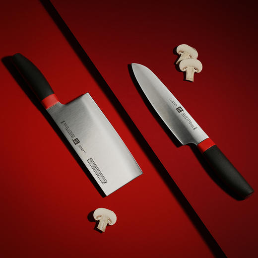 [双立人]ZWILLING Now S系列刀具2件套(红黑) 商品图1