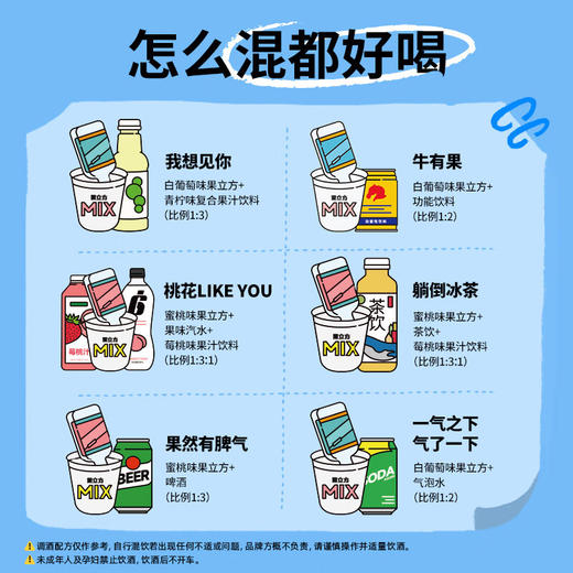 【分仓直发包邮】江小白水果风味高粱酒4种口味套装168ml*4 商品图5