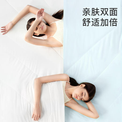 Suprelle舒飘儿流光凉感被，尽享丝滑，防螨、抗菌、透气，无需被套、可机洗，母婴级A类安全标准夏凉被（冰川蓝200cm预售6.30发） 商品图3