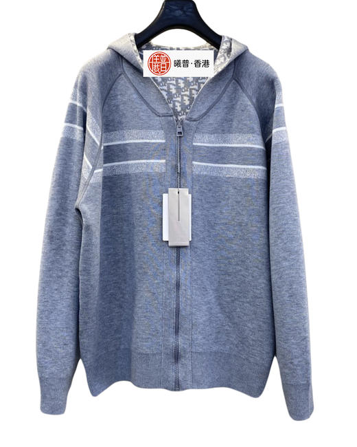 中性款羊毛双面穿针织开衫毛衣hu010 商品图3