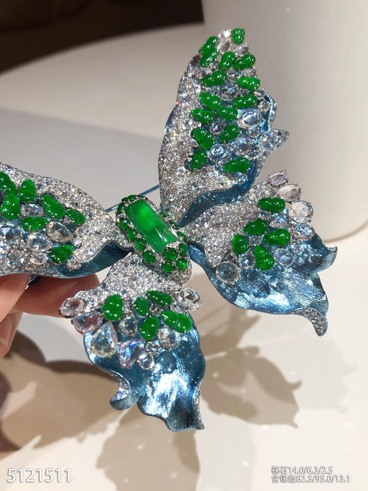 蝴蝶胸针【5121511】具体价格微信咨询 商品图5