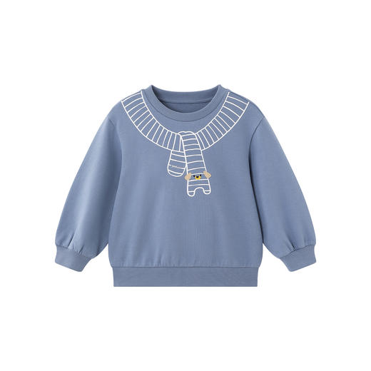 英氏男童长袖圆领卫衣春秋款童装男宝宝儿童秋季外穿套头衣服上衣 商品图5