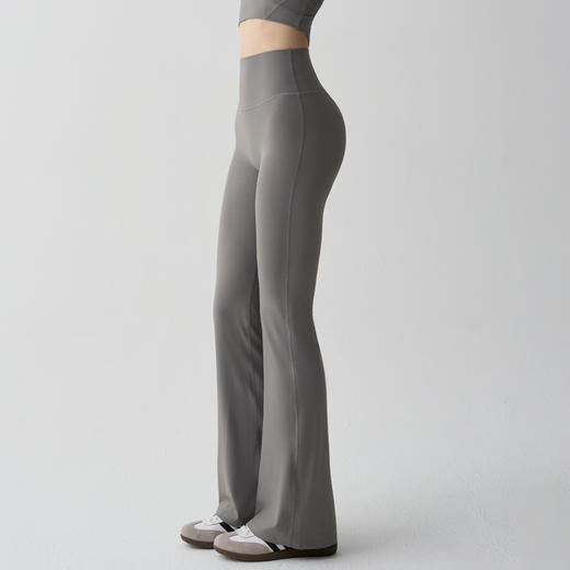 跃牌【禅语梵心】翘臀无尺码裸感喇叭裤瑜伽裤女高腰收腹运动美臀健身裤瑜伽长裤CK3449 商品图1