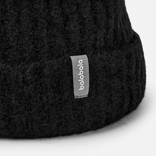 巴拉巴拉儿童帽子男女童比尼帽柔软舒适保暖冬季精致时尚简约外出 商品图3