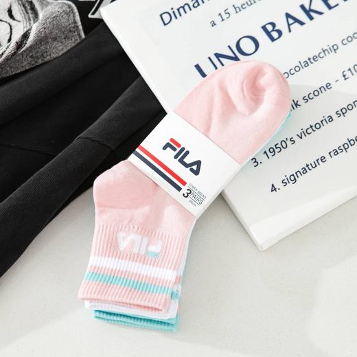 三双装    🧦FILA 斐乐中筒袜 商品图4