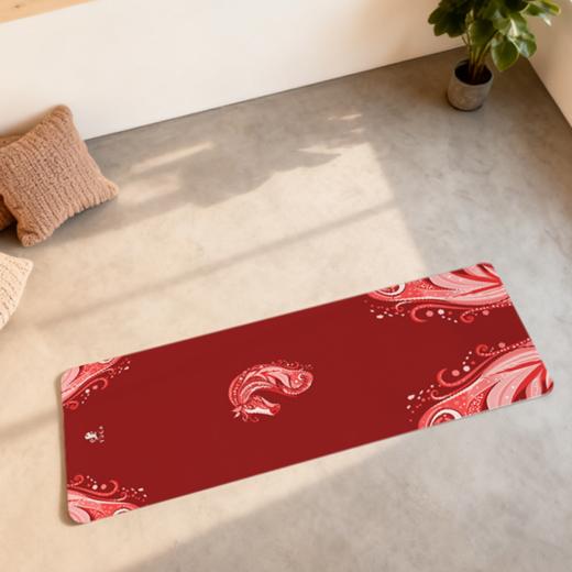 壁虎新款【印花垫-赤金骥】天然橡胶印花瑜伽垫【7天发货】 商品图2