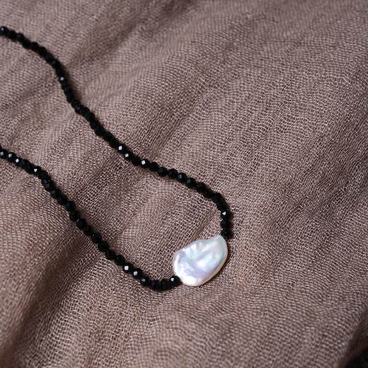 北京仓｜Chan Luu-Claire-珍珠 吊坠 缟玛瑙 串珠 项链［美国设计师］ 商品图2