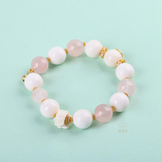 【遇善缘】粉晶牙雕手串  ZX2506252 商品图1