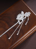 子佩集S990银【福荷清韵】发簪【QSFZ009】纯银花丝莲花荷花2504 商品缩略图0