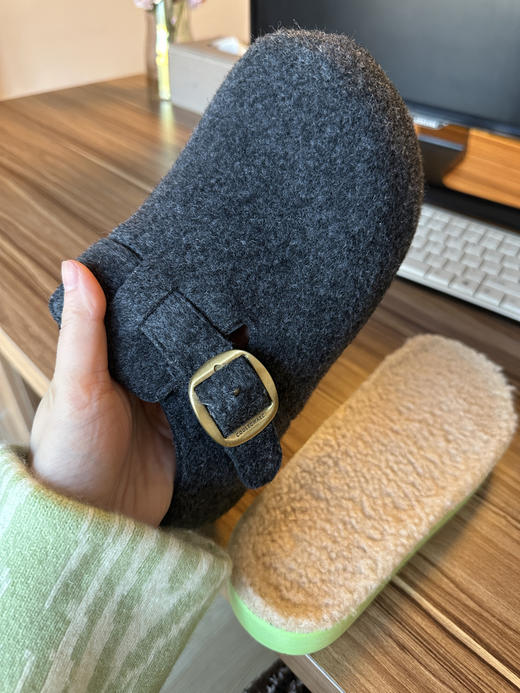 必须人脚一双——怒增5cm❗【格蕾系sandy lady丨加绒厚底呢子勃肯】 商品图2