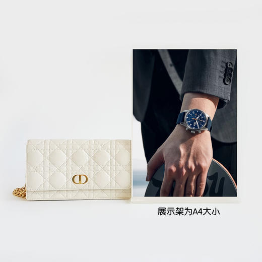 【95新】Dior迪奥S5091UWHC_M030白色全皮Caro woc腰包胸包腋下包链条包女士031125TJ46 商品图9